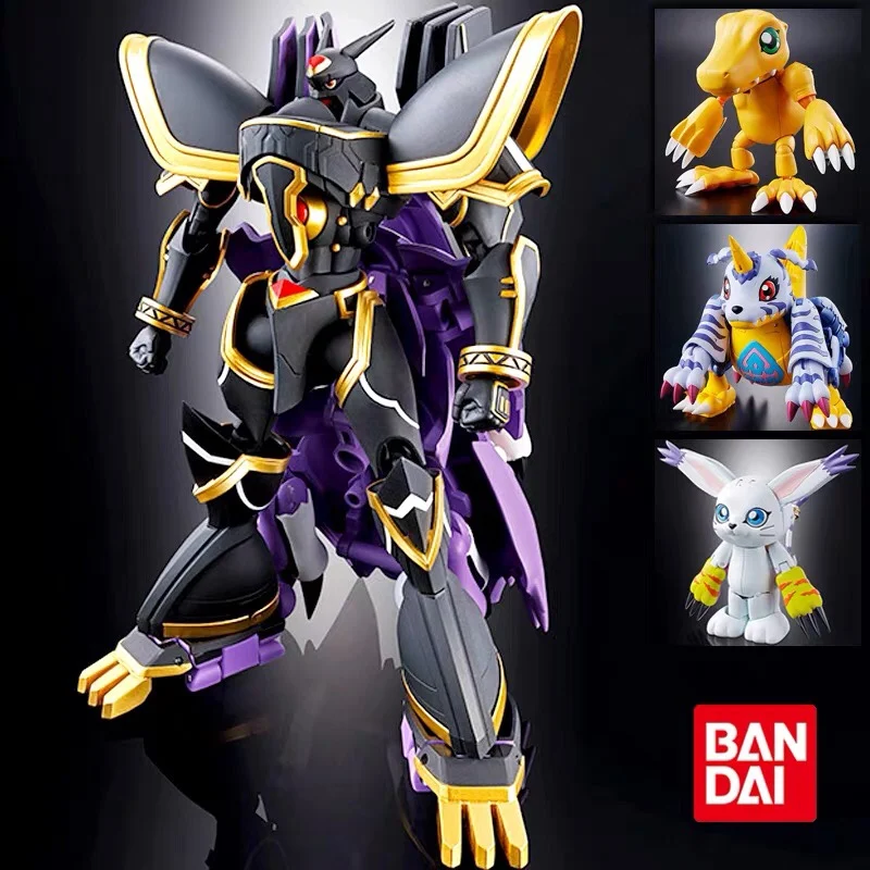 Bandai-Greymon Metal Garurumon Digital Monster War, Modèle Anime Rick, Mobile et Transformable, Cadeau Beurre, Original