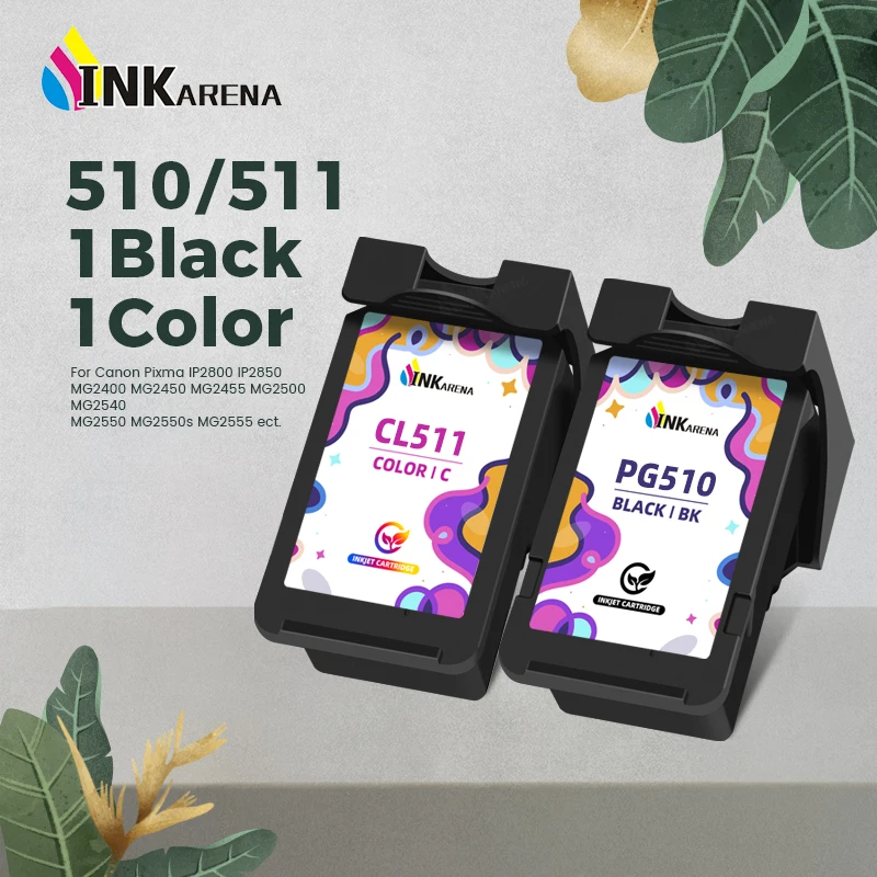 Remanufactured Ink Cartridge PG-510 CL-511 PG-510XL CL-511XL For Canon Pixma MP495 MP250 MP270 MP230 MP280 MP499 MX320 Printer