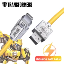 Transformers USB Fast Charge Data Sync Line Charger Cable For iphone 14 13 12 11 Pro XR XS MAX 6 7 8 Plus 6s iPad Mini Data Cord