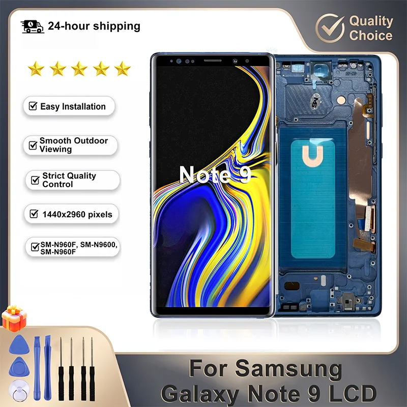tft-for-samsung-galaxy-note-9-lcd-with-frame-n960-n960f-n960u-n960w-display-touch-screen-digitizer-assembly-replacement-parts