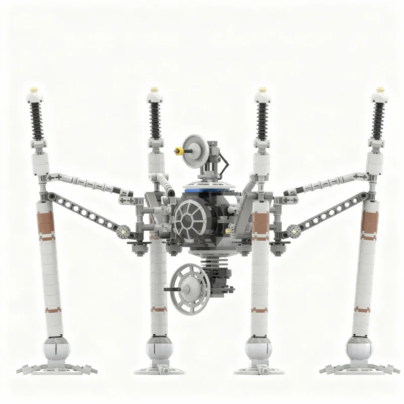 

471pcs MOC TIE HSD Star Battle Model Building Blocks Construction Toy Christmas Gifts DIY Creative Idea Education Assemble Brick