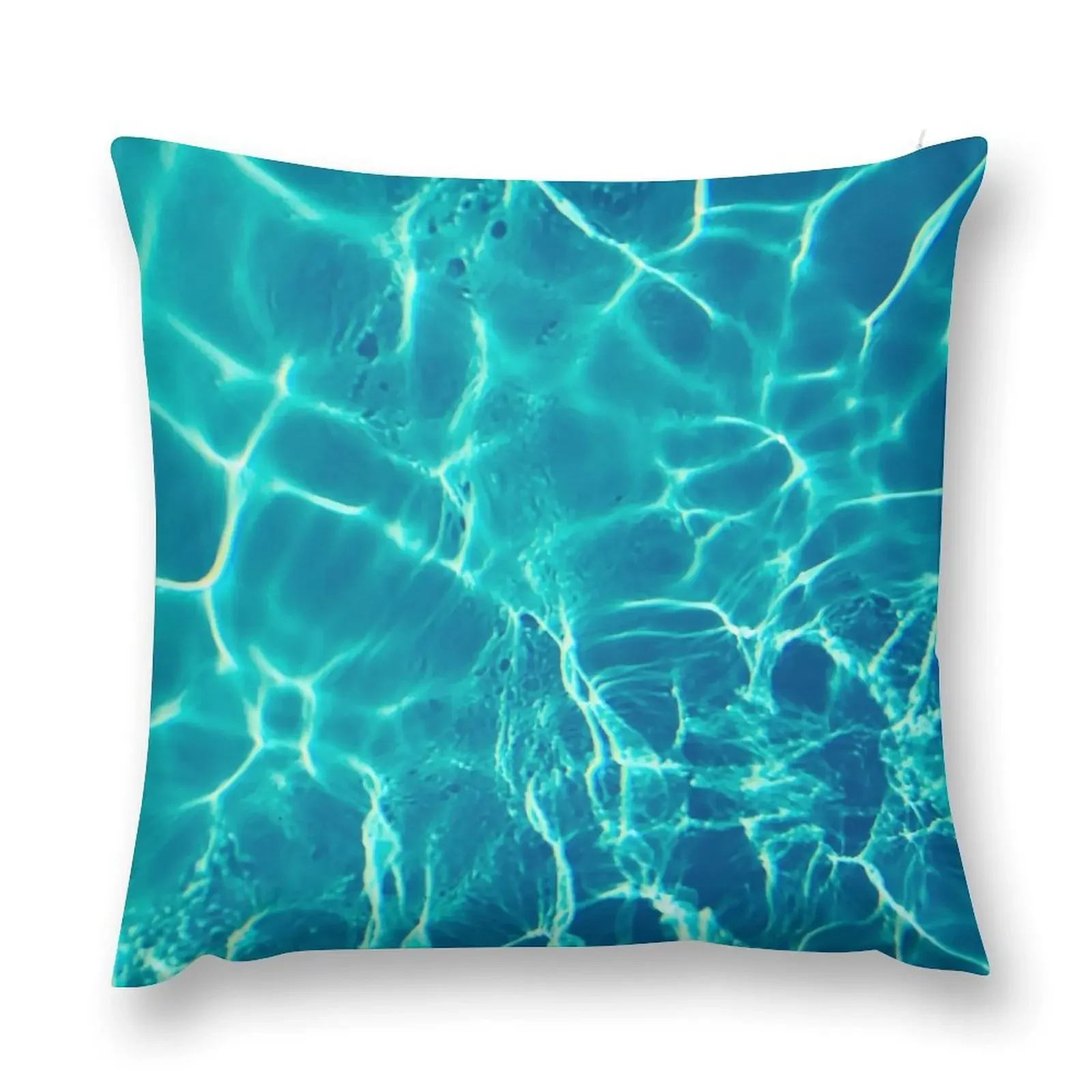 Clear Blue Ocean Throw Pillow Pillowcases Bed Cushions Pillow Case Christmas pillow