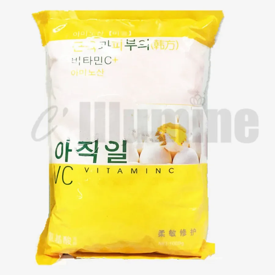 Aminoácido vitamina C reparación sensible película suave en polvo mascarilla relajante hidratante piel sensible hidratante 820g