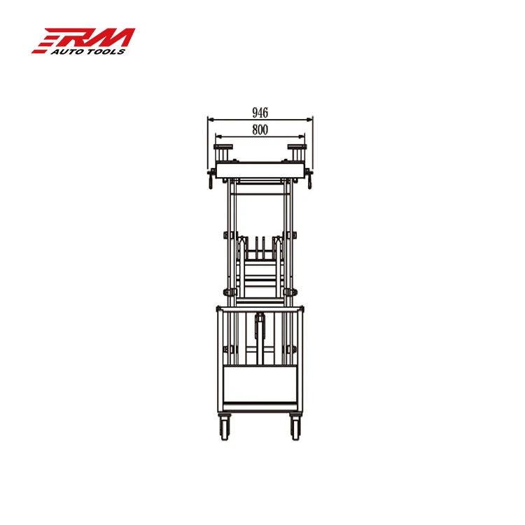 RM New Energy Vehicle Battery Changing Electric  Portable Lift Table 1000kg