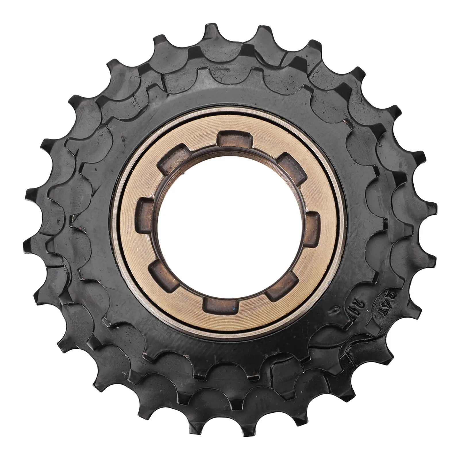 

Bike 3 Speed Freewheel Steel 18 21 24T Cycle Freewheel Cycling Replacement Part for Spin Hub Accessory Cycling Replacement Part