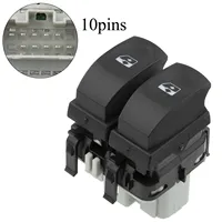 Window Regulator Switch 8200214939 Front Left Driver Side for Clio 2005-2012 Mode Twingo 82 00 214 939