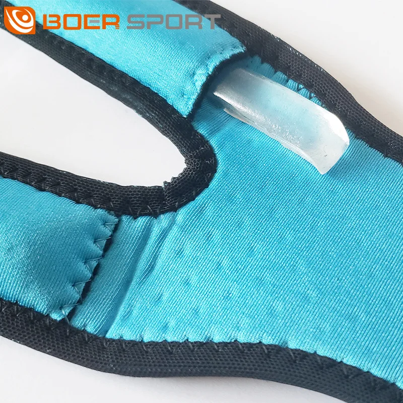 Sports Compression Patellar Strap Climbing Running Basketball Breathable Silicone Shock Absorber Fitness Sports Knee Pads