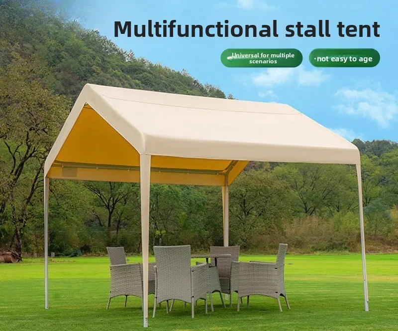 Pop Up Canopy Tent Commercial Outdoor Sun Shade Rain Shelter for Night Market Camping