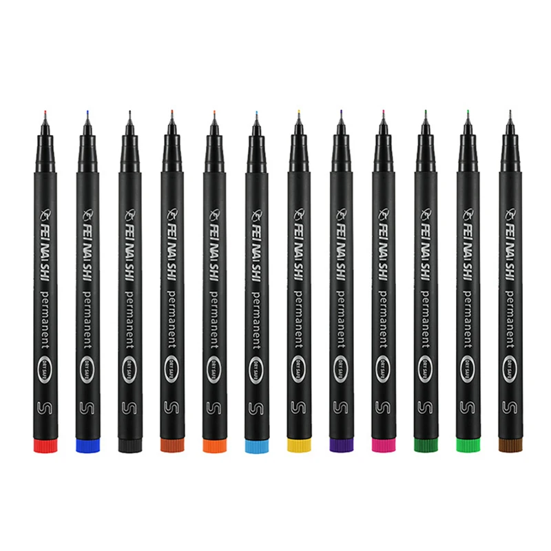 Colored Permanent Marker Art Pens Waterproof Pen Perfect For Drawing And Art