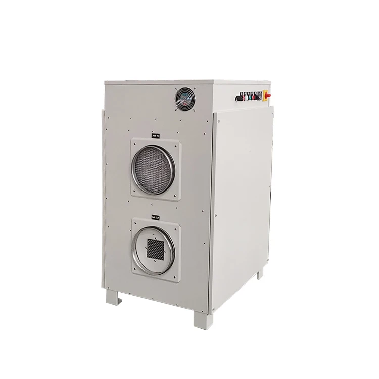 Tojje 10Kg/h Rotary Dehumidifier Industrial for Basement Operating Theatre Aviation Archive Greenhouse Swimming Pool Use