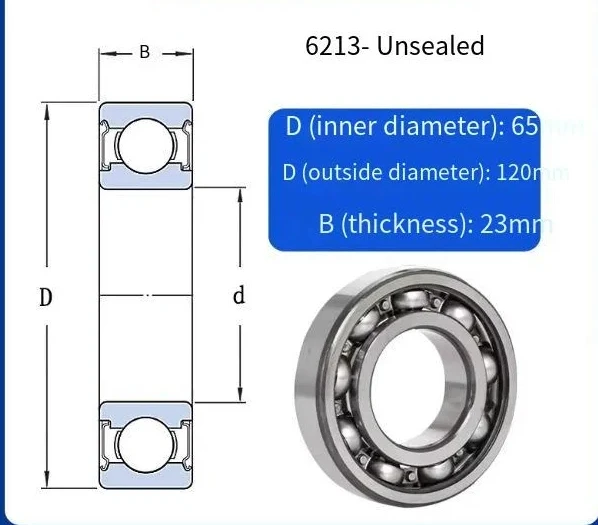 Skf -6213/C3 [Open … - image