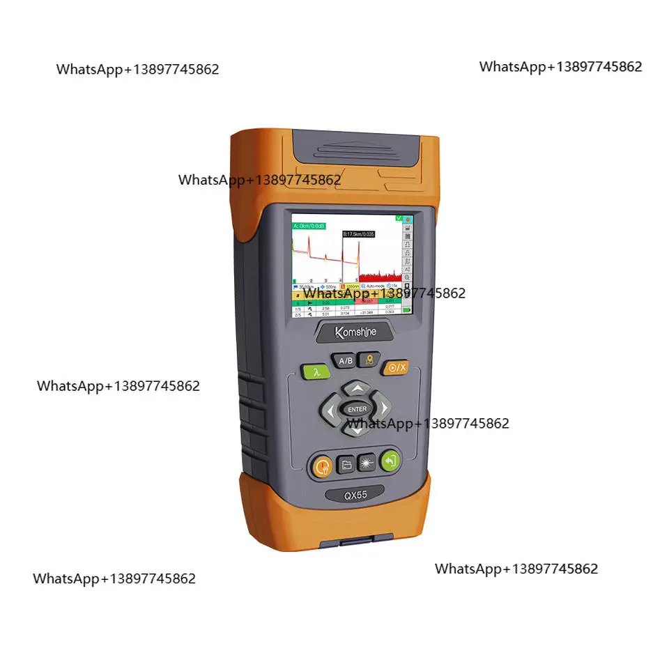 

Peiqi PON OTDR 140KM 1310/1550/1625nm 32dB QX55 OTDR Hyperbolic Display With VFL Power Meter Light Source FTTX