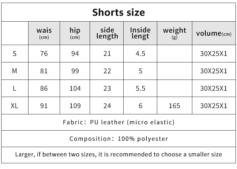 25 New Pu Imitation Leather Shorts Elastic Belt Low-rise Shorts for Women Hot Pants