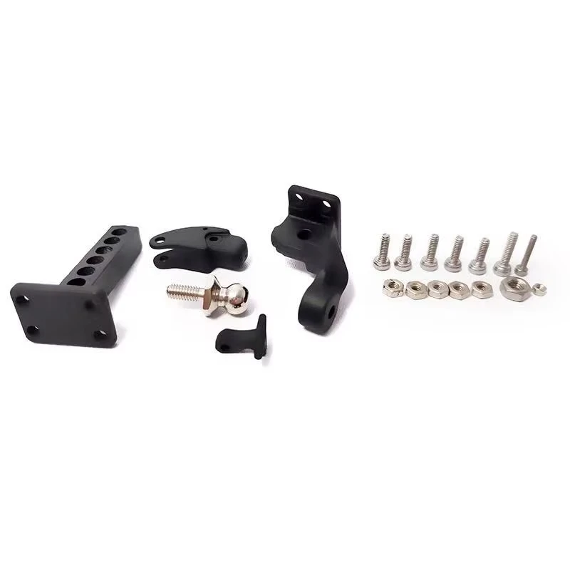 1/10 Scale RC Tow Hitch Trailer Hook for Rock Car Crawler Rear Bumper Compatible for TRX4 SCX10 II 86100 D90 CC01 view 6