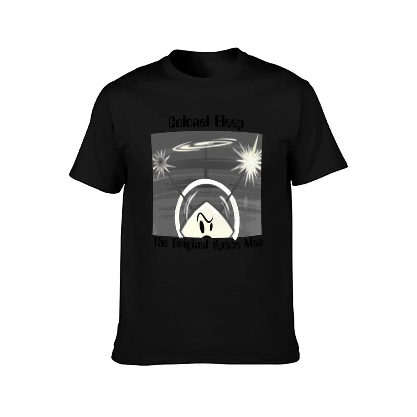Colonel Bleep , The Original SpaceMan T-Shirt Work Wear Breathable Tee T-Shirt