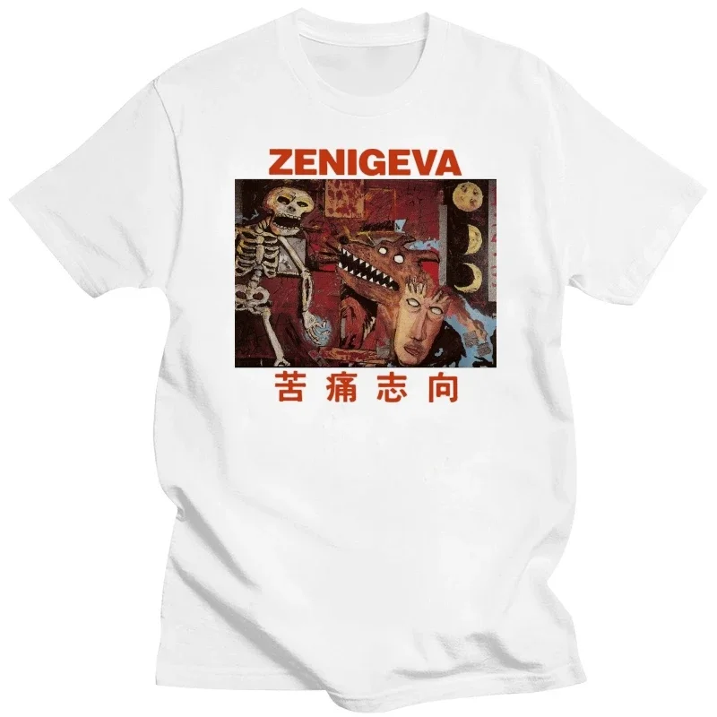 Summer Graphic Short Sleeve T Shirt Zeni Geva tee noise rock band Steve Albini S 5XL T-Shirt KK Null manga vintage anime clothes