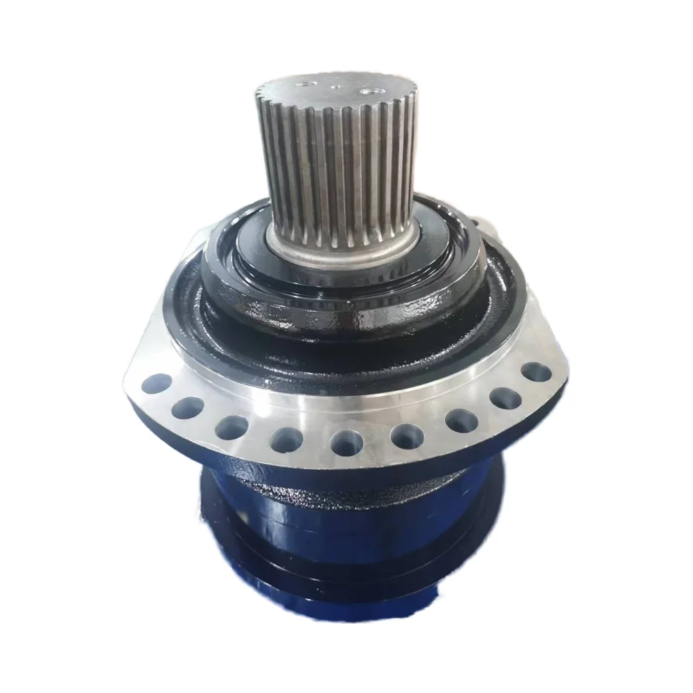 MS35 High Efficiency Single Piston Hydraulic Motor Shaft With Brake For Various Applications