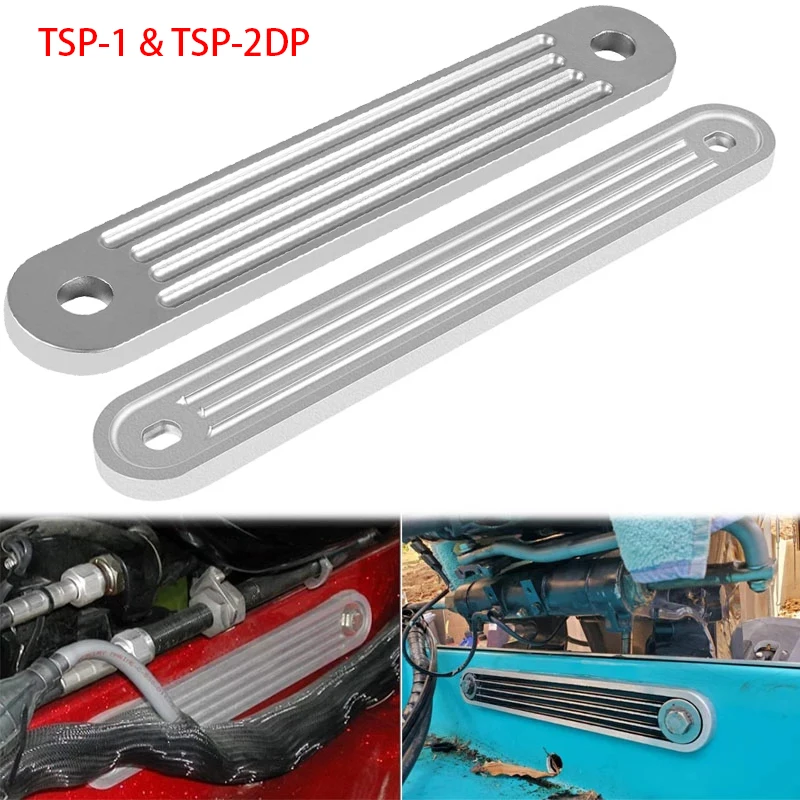 Placa de suporte marinho Transom, Top Bolt Padrão de Outboard, TML TSP-1 e TSP-2DP, 12 em X 2 em, 10 em Bolt Hole Padrão