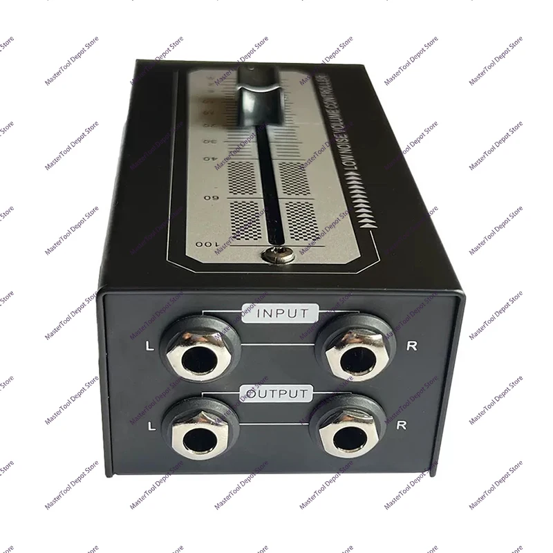 Audio Adjustment 2-Way 6.5 Volume Adjustment Controller Desktop Volume Wire Control Connected To Computer Speaker Amplifier