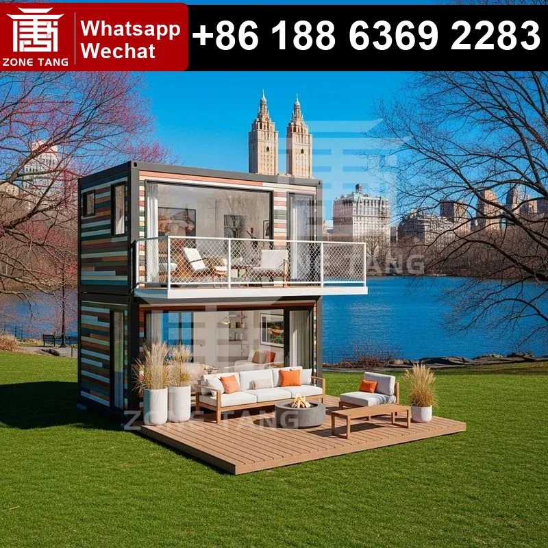 

Flat Pack House Prefab Shipping Container Homes Easily Movable Container House ISO CE Certificate Bungalow Home Customize Color