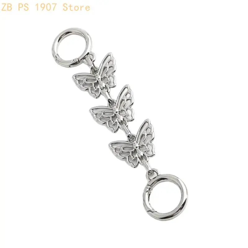 Adjustable Alloy Butterfly Clasp Extender Chain For Customizable Necklace Bracelet Length Jewelry Accessory 55KA