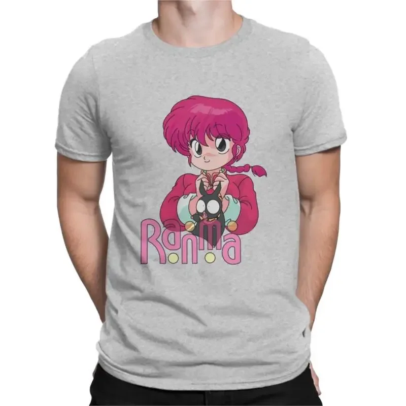 men clothingcustom  harajuku  Fanart Classic Hip Hop TShirt Ranma Manga Leisure  Summer Stuff For Men Women Men summer t-shirt