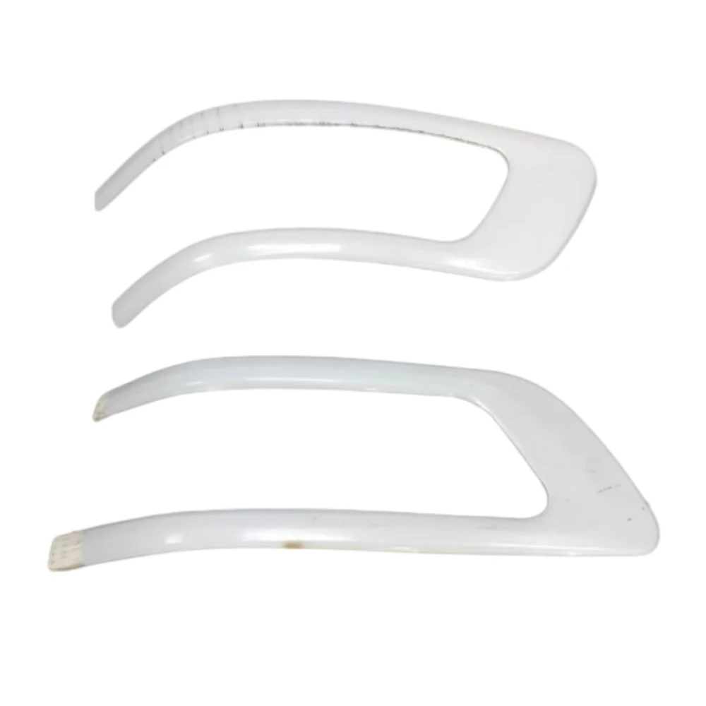 

Side Mirror Strip Cover Trim Material: ABS Effortless Stick-On Installation Rearview Mirror Trim