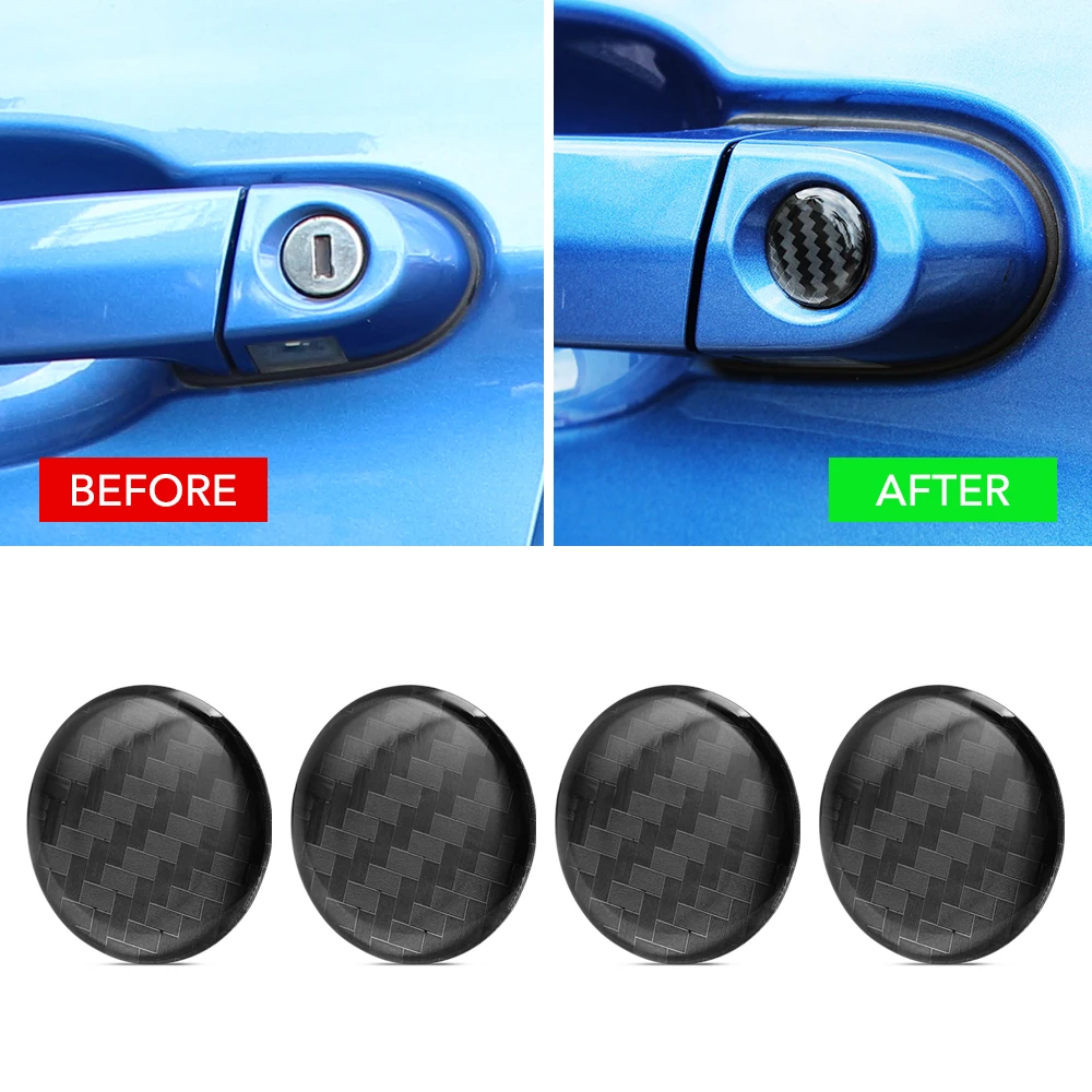 4pcs 20mm Car Lock Keyhole Decoration Stickers For Opel OPC Astra J H G K Insignia Corsa D B E Mokka Vectra