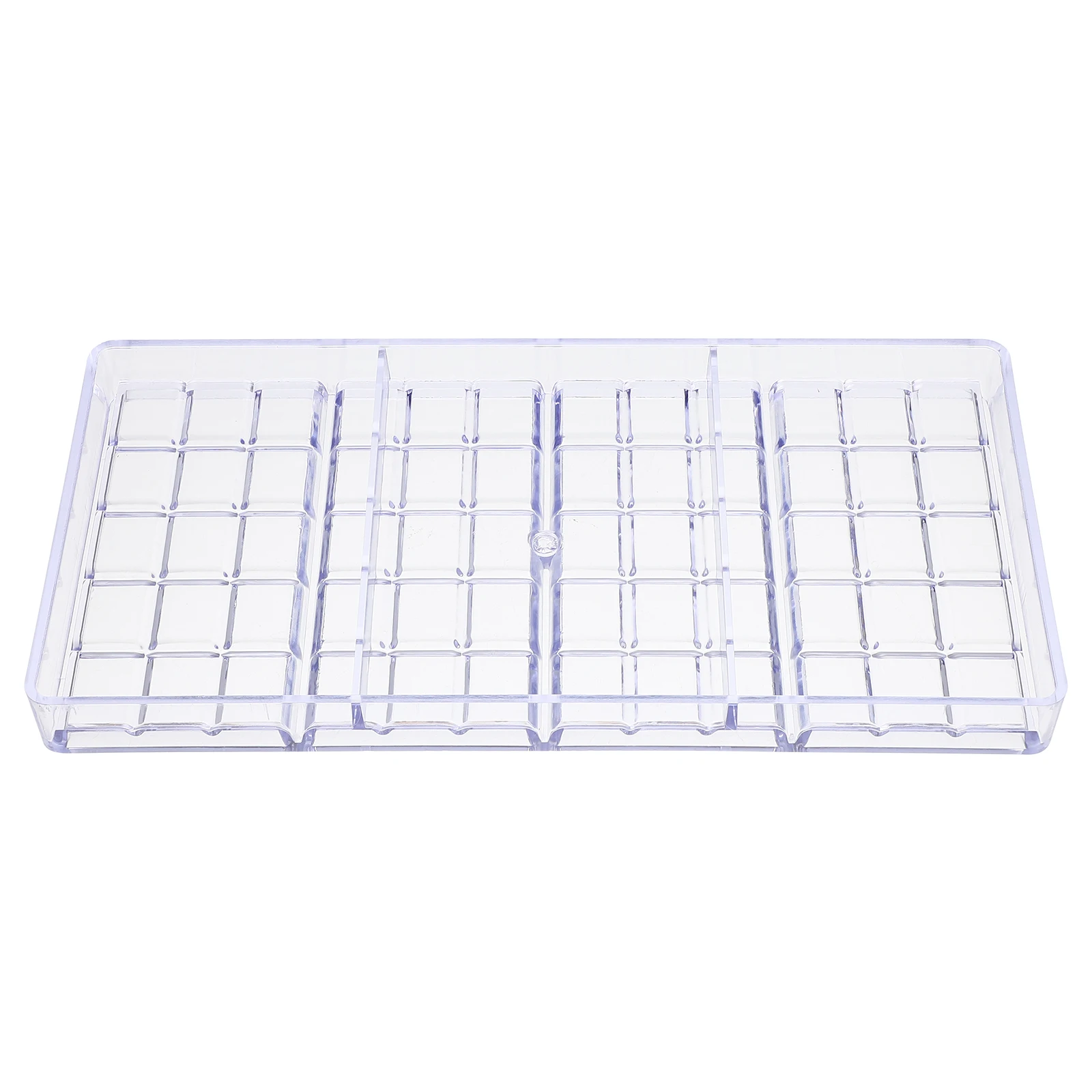 

Transparent y Chocolate Molds Clear Chocolate Mold Shape Bar Multi Grid Baking Plastic Mold Tool DIY Use