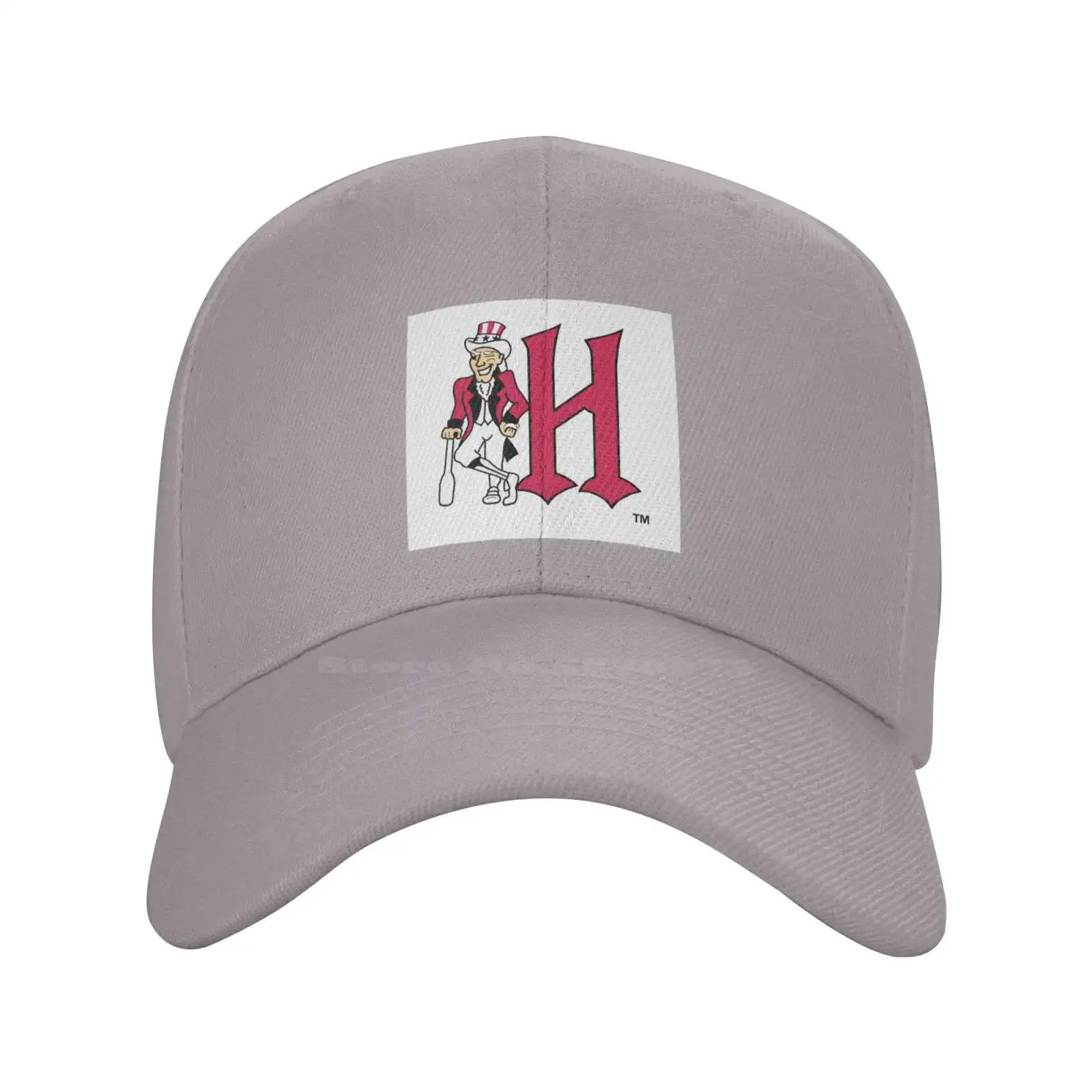 Harrisburg Senators Logo Print Graphic Casual Denim cap Knitted hat Baseball cap