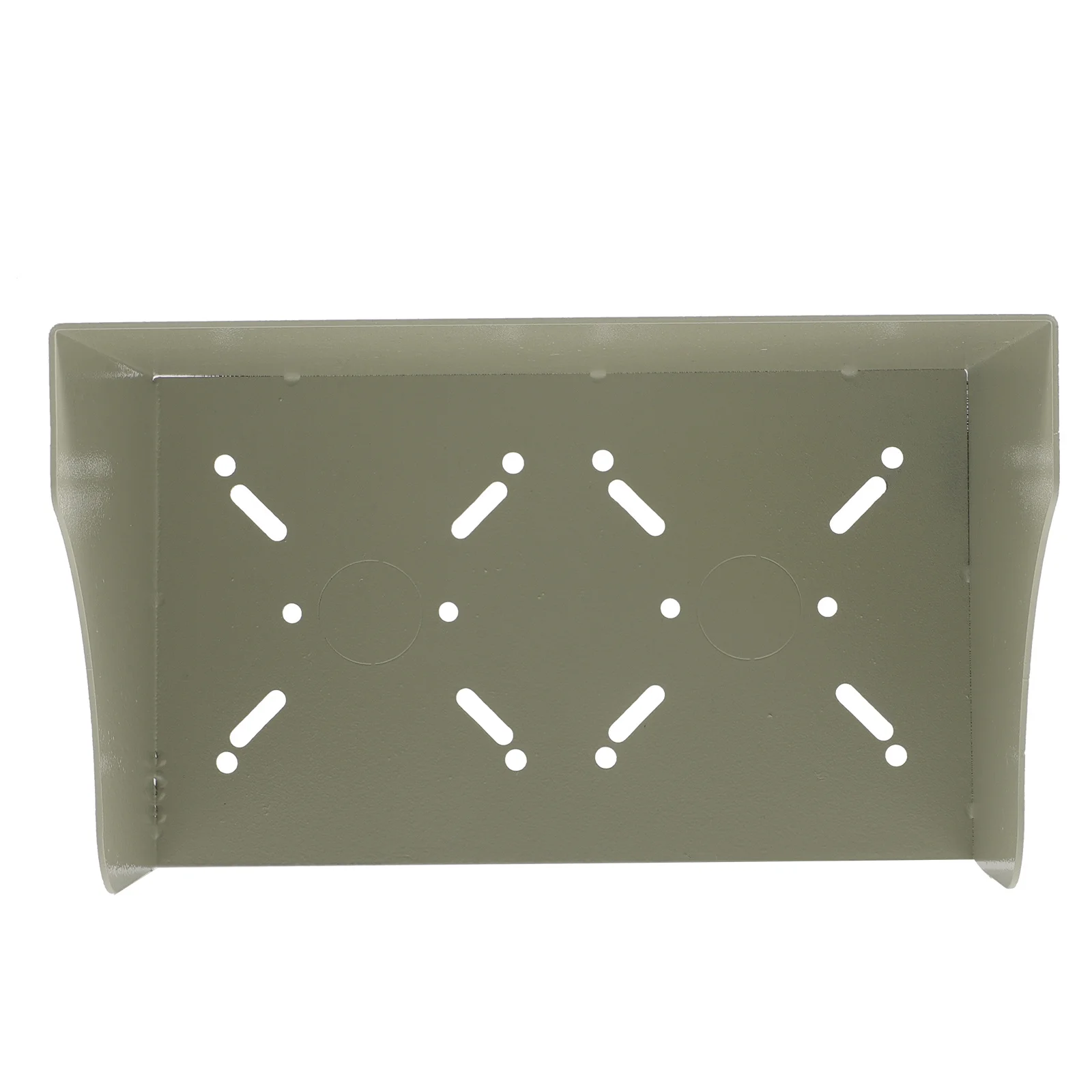 

Outdoor Doorbell Waterproof Cover 199Mm Splashproof Metal Protective Box for Socket Charging Station Rainproof Doorbell Chime