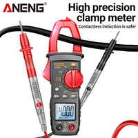 Digital Multimeters Clamp Meter DC AC Current Car multimetro Ohm Ammeter NCV Voltage Capacitance Hz Electric tester Tools ANENG