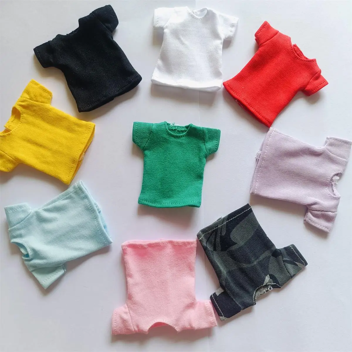 Handmade Cute Base Shirt T-Shirt for 1/6 Blyth Momoko Obistu Licca Ob24 FR Dolls 100% Brand New Doll Accessories