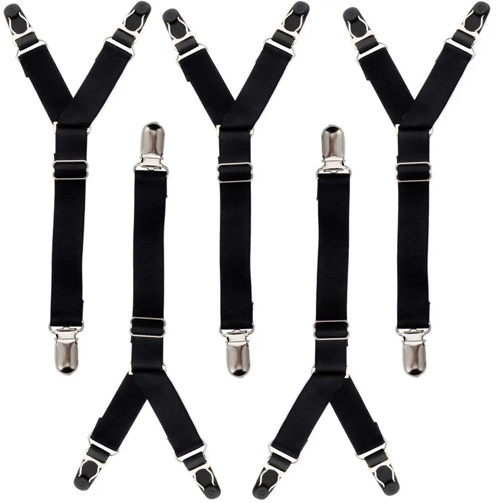 

Corset Female Strap Metal Punk Elastic Clips Garters Leg Suspender 2PCS Sexy Belt