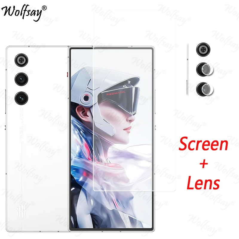 For ZTE nubia RedMagic 10 Air Screen Protector Tempered Glass ZTE nubia RedMagic10 Air Glass For ZTE nubia RedMagic 10 Air Glass