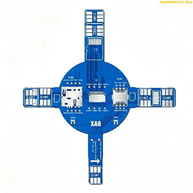 G92C Double Phone Card and TF Card Diagnostic Test Board for Repair Shops Handling Phone Slot Reading Checks and Signals