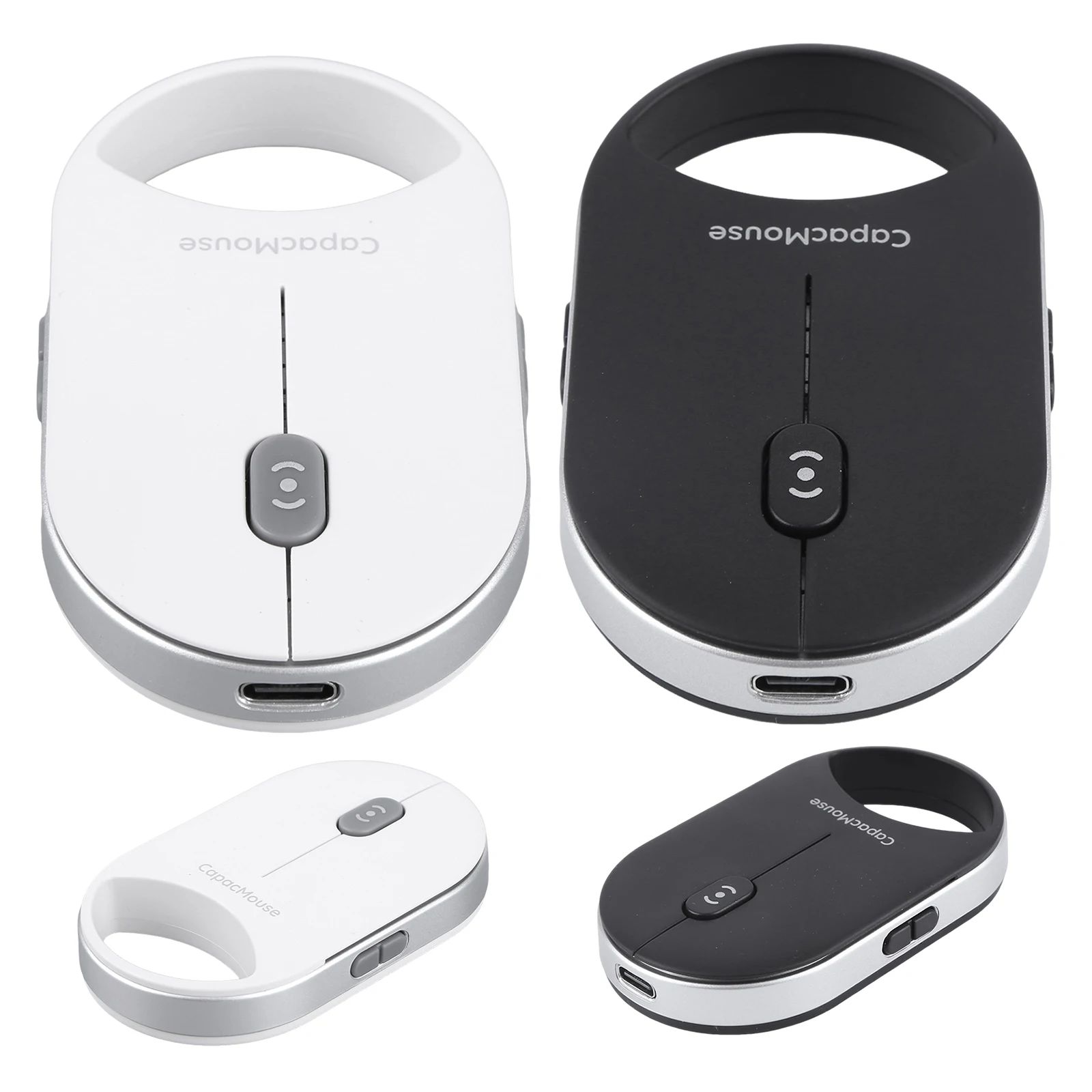 

Ultra Thin Wireless Computer Mouse Mini Capacitive Mouse 3 Mode BT 5.2/2.4G/USB Ultra Thin Computer Mouse for PC Laptop Tablet