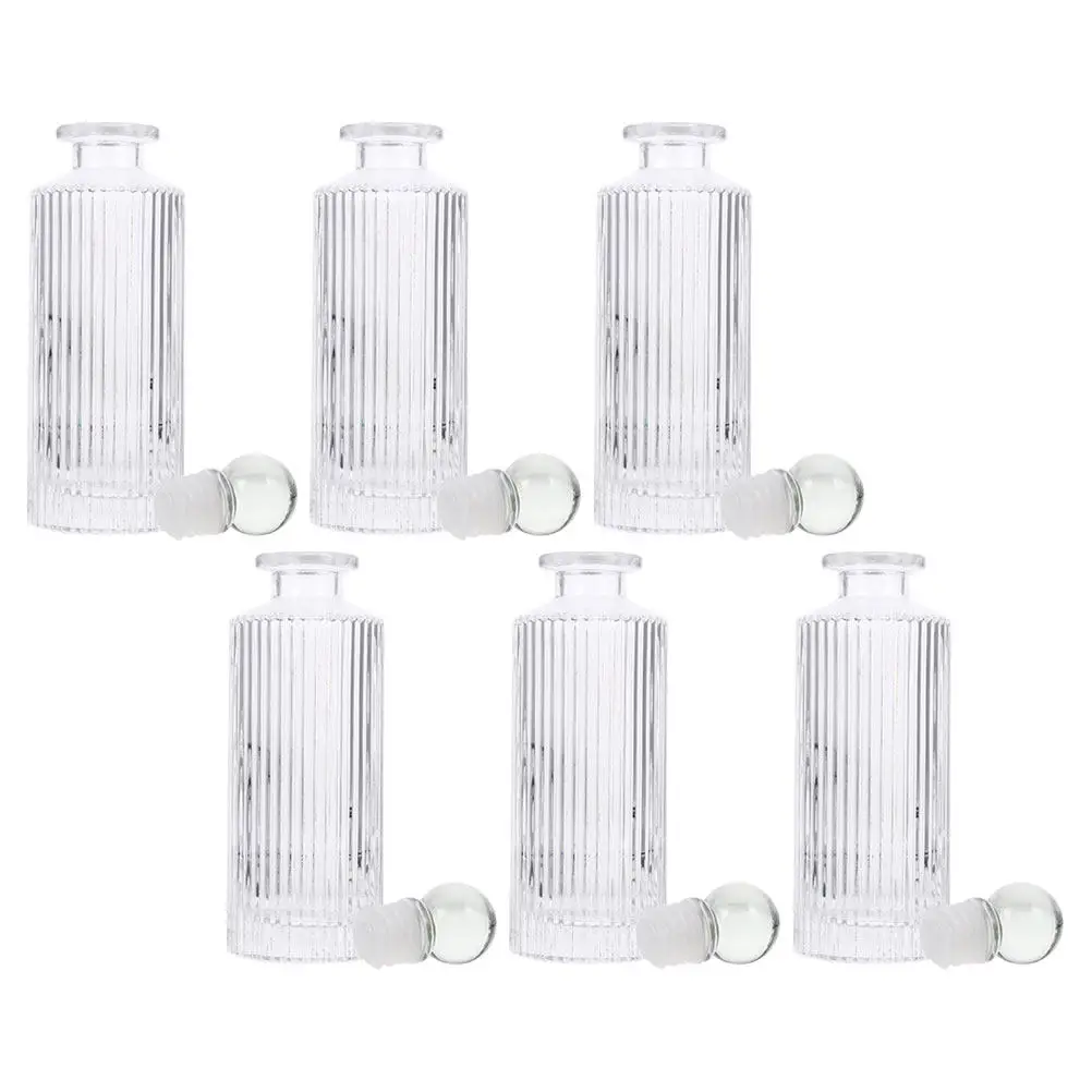 

Набор из 1 пустой бутылки-диффузора: элегантные стеклянные контейнеры для ароматических масел, практичный декор для дома и стола