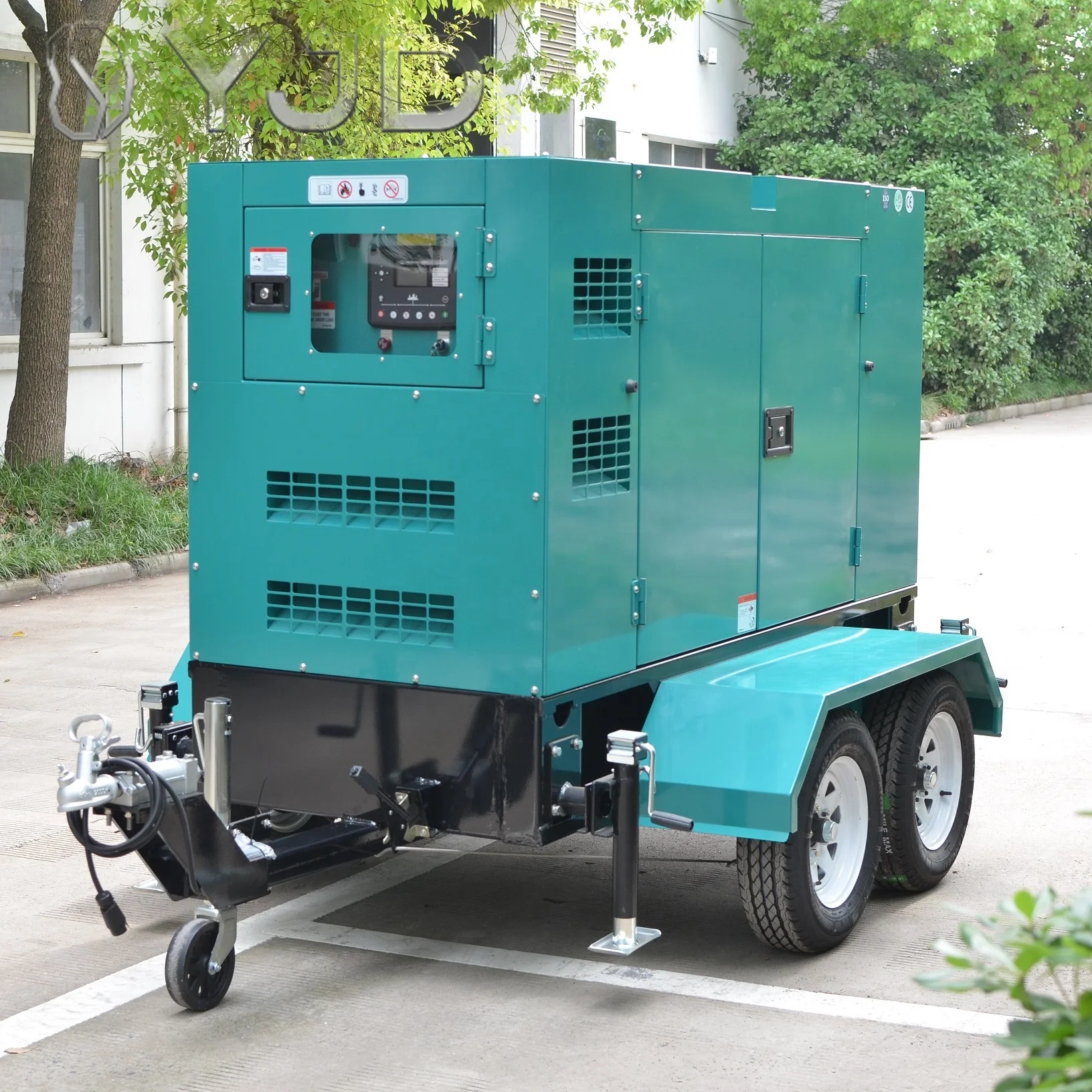 Portable diesel Generator 100kva Trailer Generators 75kw Alternator dynamo Generator