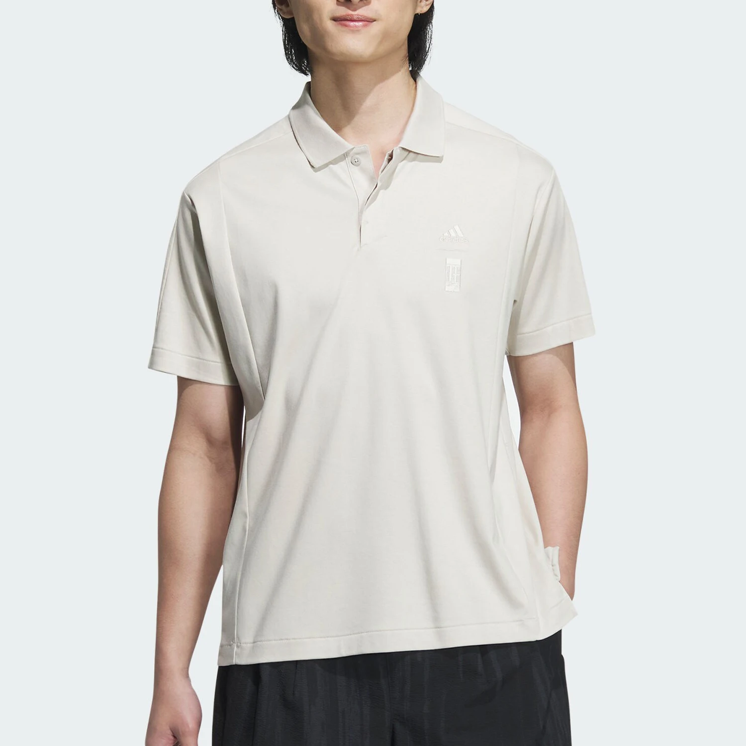 

Adidas genuine Wuji Series Men's Comfortable Breathable Casual Polo Shirt JE6666