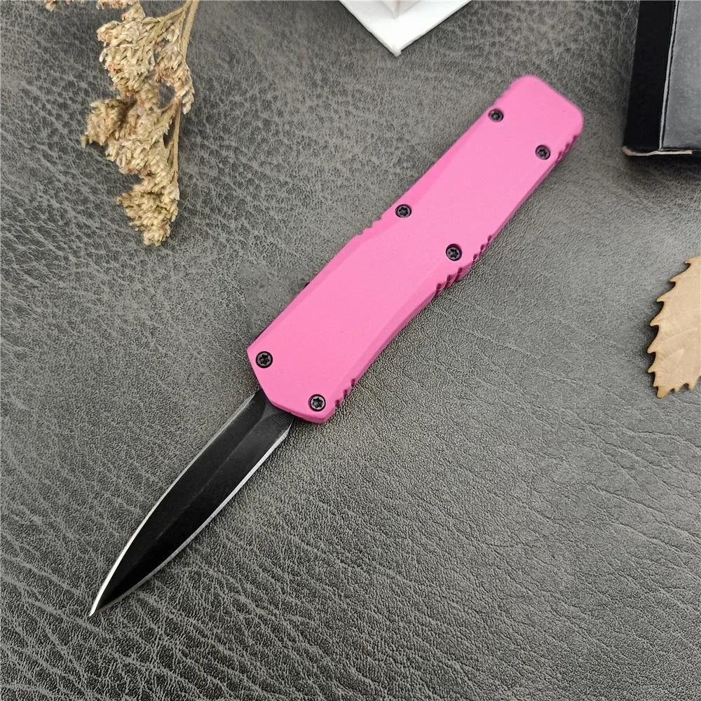 Mini A07 zinc alloy handle 440c steel Handle Outdoor Folding Knife Camping Tactical Hunting EDC portable knife