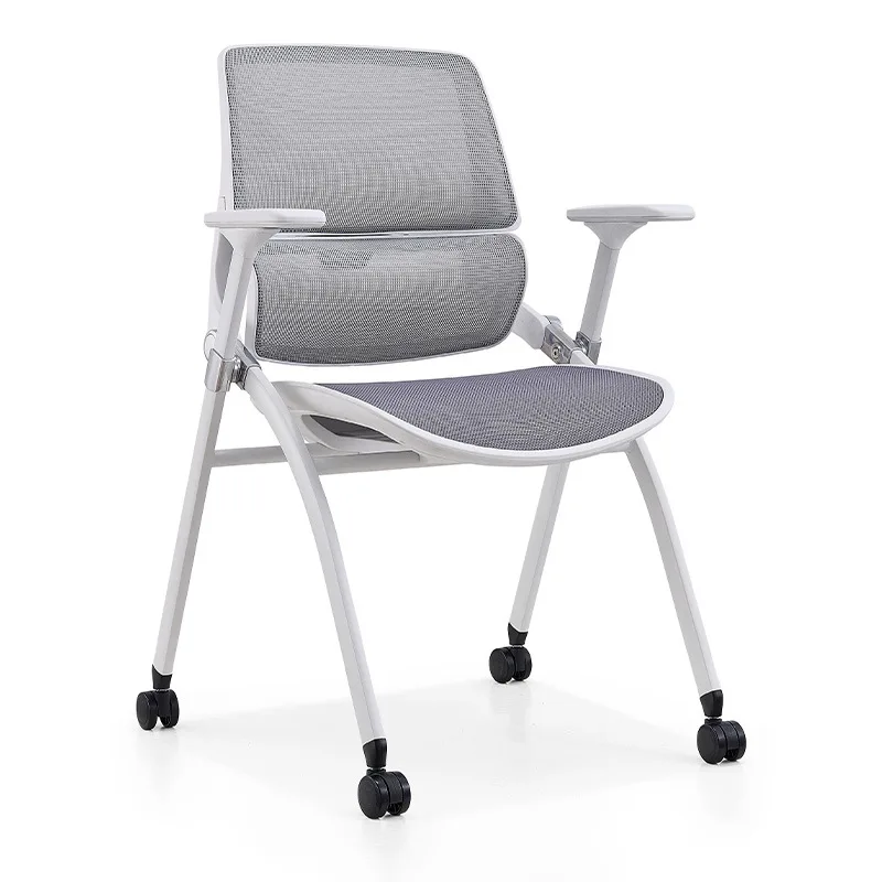 

Training chair with table board Foldable writing board Office meeting table chair Office chair Backrest Training institution