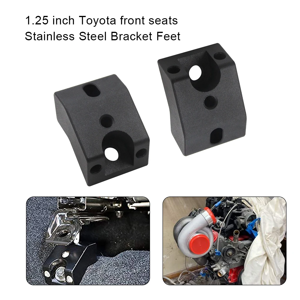 2PCS Passenger Seat Risers Automotive Seating Spacer Lifter Bracket