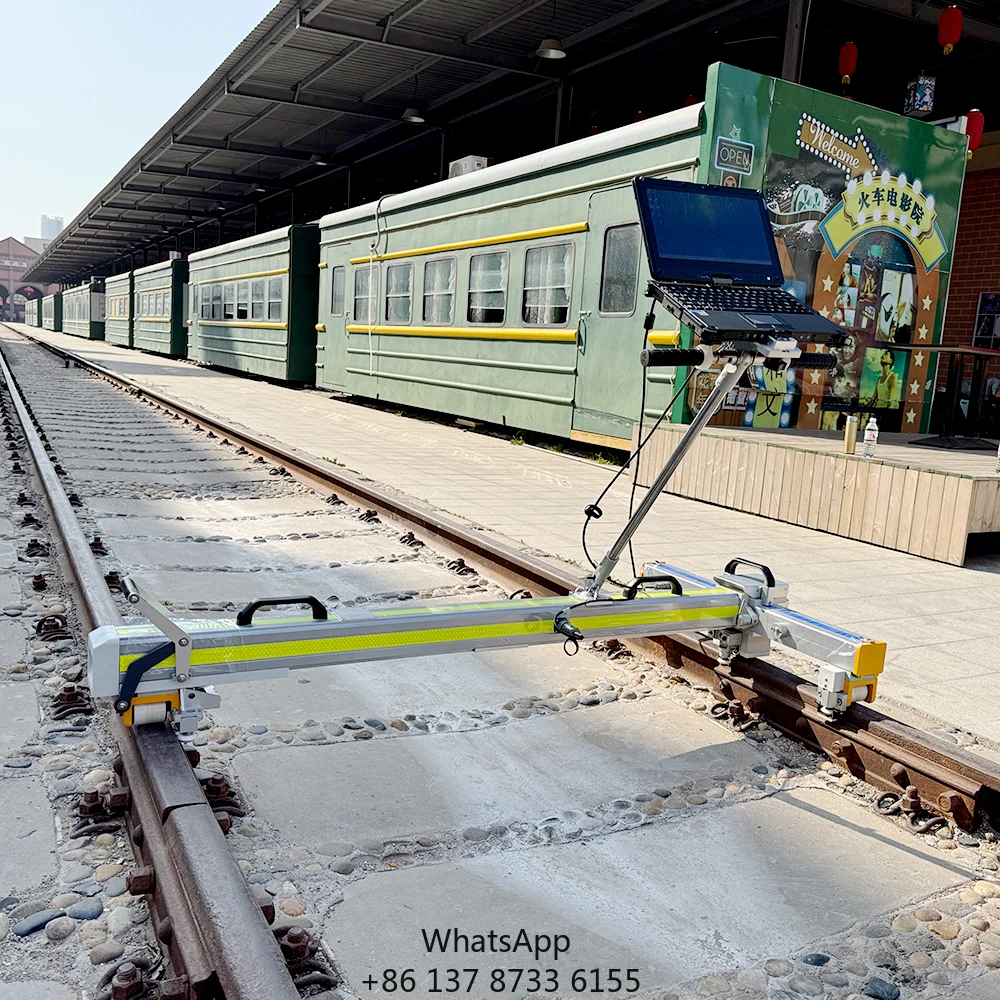 

China Digital Track Gauge Measuring Tool Track Template Inspector Digital Track Gauge For Railway Turnout Level Measurement