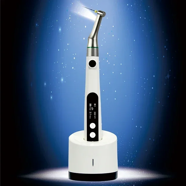 High Quality den  tal Root Canal Preparing Machine den  tal Equipment Endo Motor Machine Wireless Root Canal LED 16:1 Endo Motor