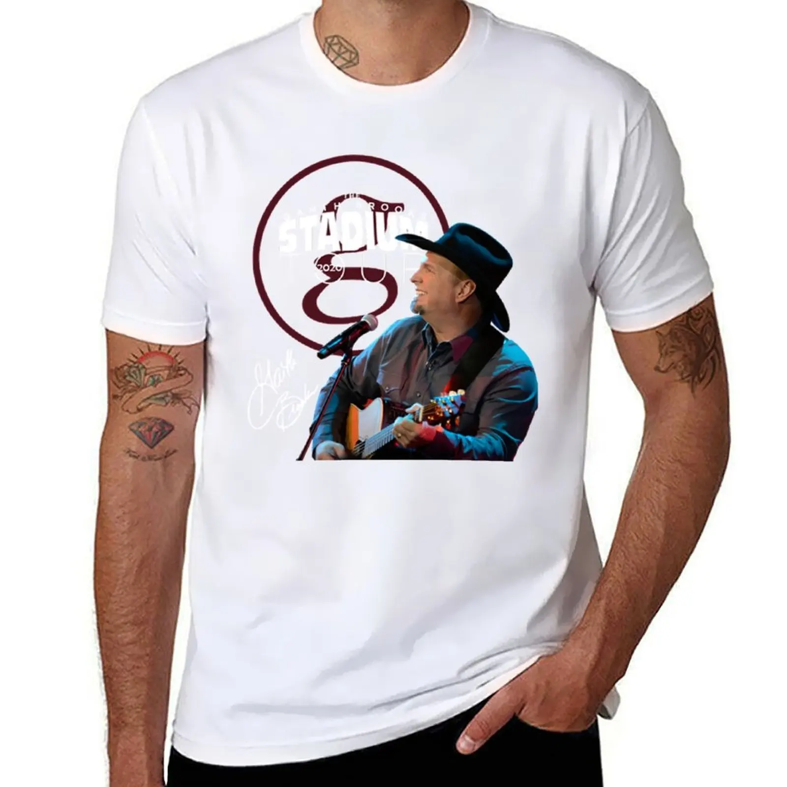 

Garth Brooks Garth B T-Shirt man t shirt luxury t shirts for man slim fit T-Shirt