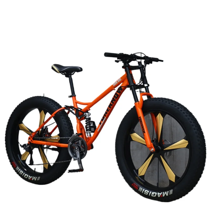 

Mountain Bike Adult Off-Road Bike Beach Snowmobile 4.0 Large Tires Male and Female Student Transmission