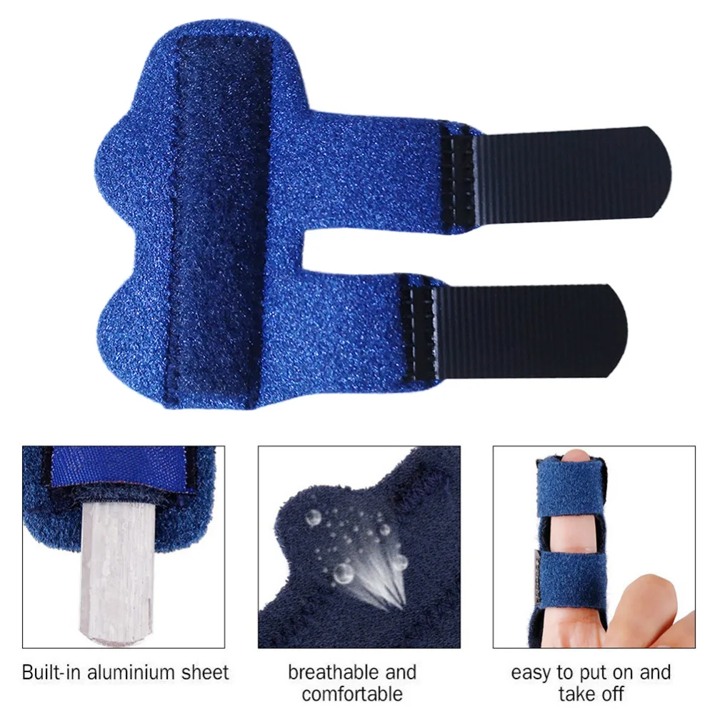 Pain Relief Trigger Finger Fixing Splint Straighten Brace Adjustable Sprain Dislocation Fracture Finger Splint Corrector Support