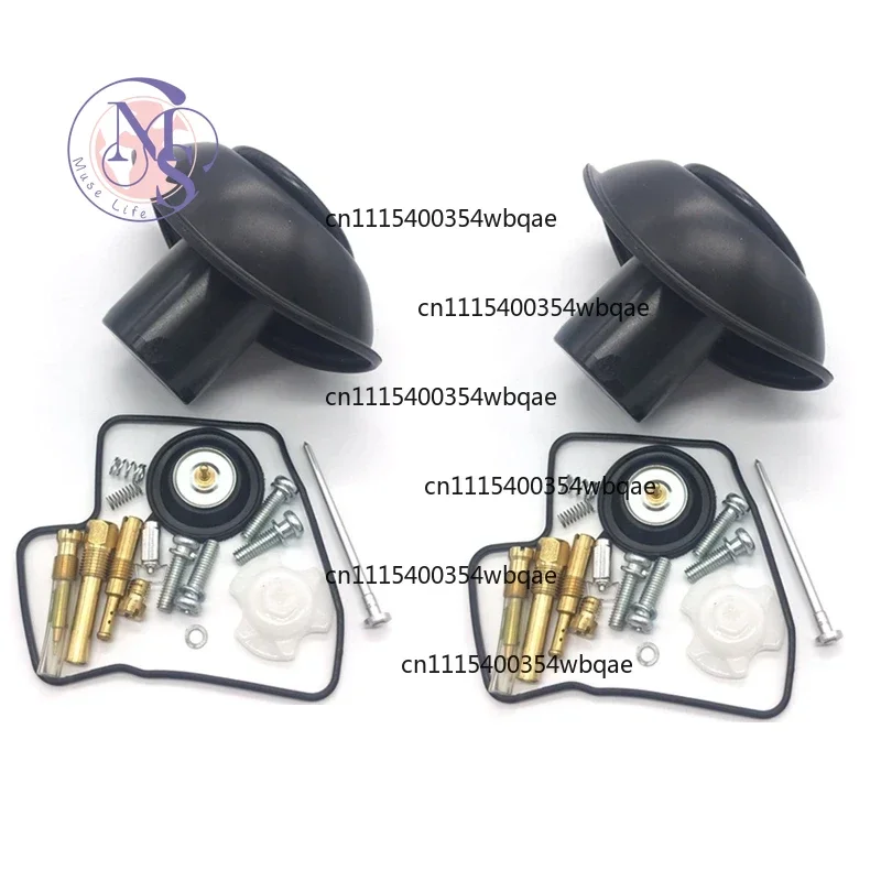 ZOCI- 2Set Carburetor Repair Kit Diaphragm Valve Gasket Rebuild Parts for HONDA STEED 600 SHADOW VLX600 VT600C