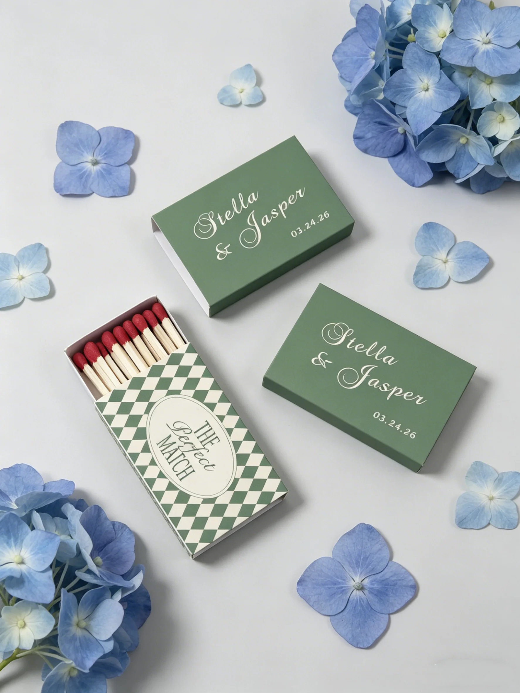 

Personalized Wedding Matchboxes Custom Perfect Match Favors for Bridal Shower Engagement Party Guest Gifts